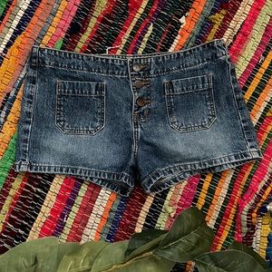 90’s Low Rise Jean Shorts